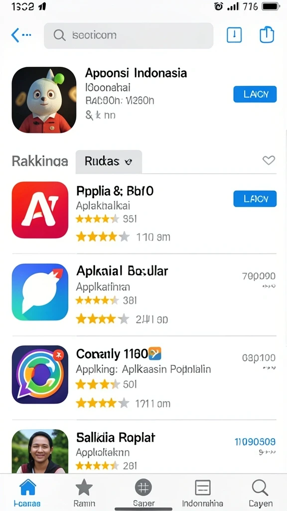 Tampilan layar utama 234E yang mengesankan.