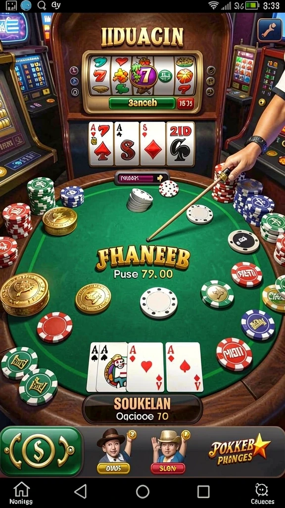 Antarmuka yang mudah digunakan di 738SLOT.