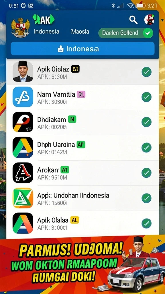 Tampilan antarmuka yang mudah digunakan.