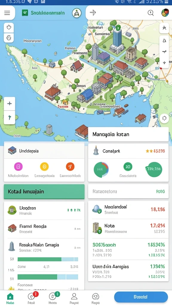 Tampilan antarmuka yang menarik dan user-friendly.