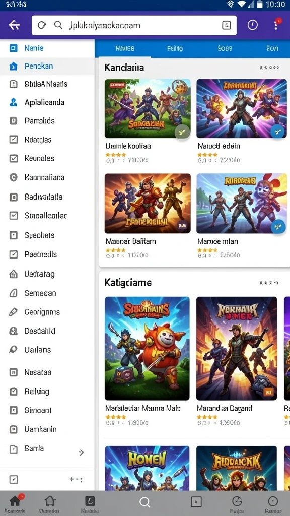 Gameplay seru dengan berbagai misi menantang.