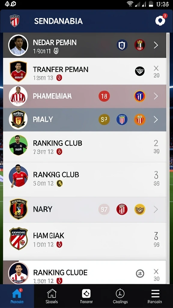 Karakter yang dapat dipilih sesuai selera pemain.