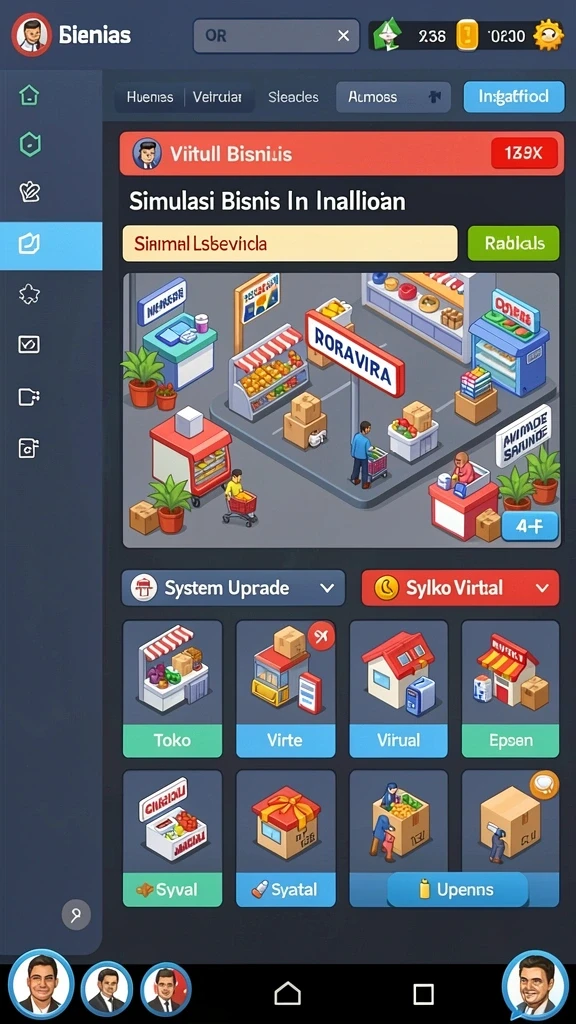 Screenshot menampilkan karakter utama dalam misi pertama.