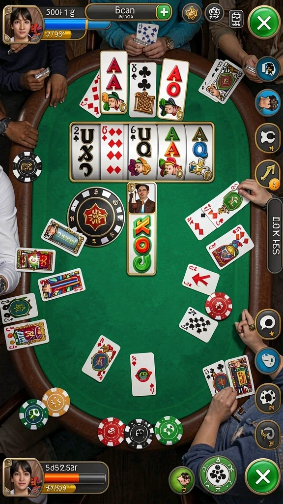 Screenshot menunjukkan pertempuran melawan monster yang kuat.
