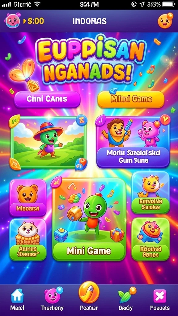 Screenshot kedua memperlihatkan pemandangan indah dalam game.