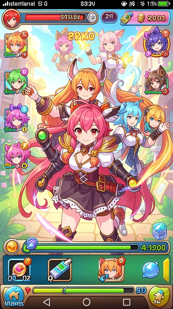 Karakter-karakter unik yang bisa dimainkan di dalam game.