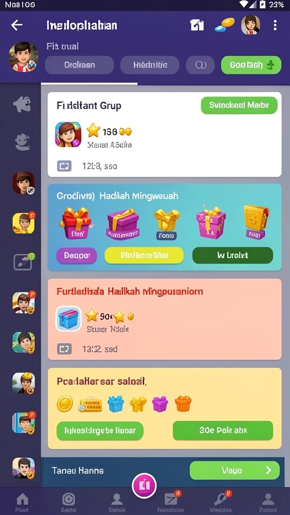 Berbagai level menantang untuk menguji kemampuan Anda.