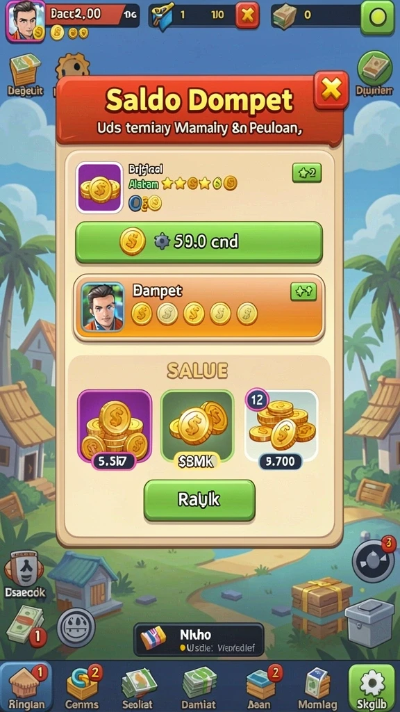 Sistem hadiah yang menarik dan menguntungkan.
