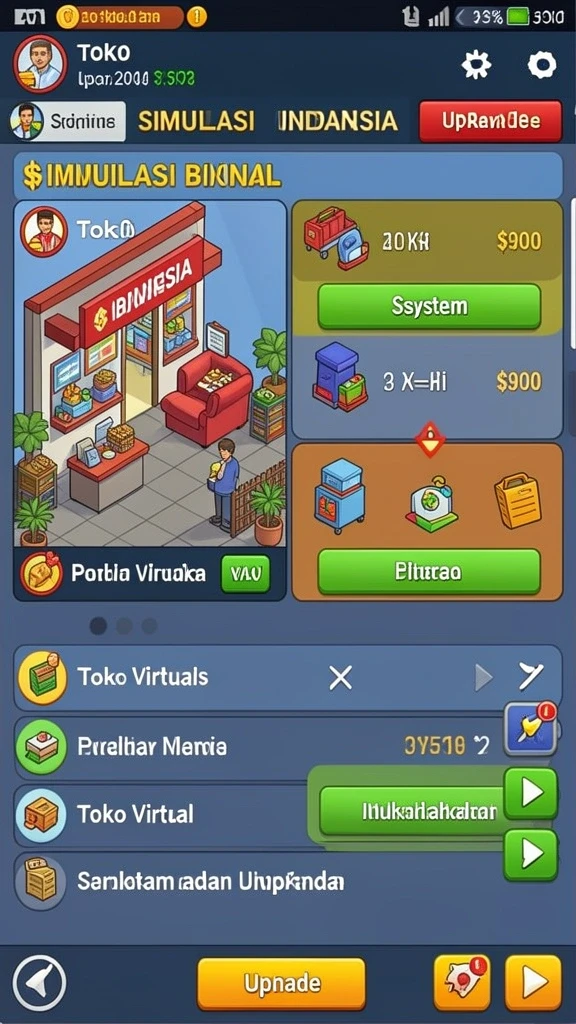 Karakter unik dengan keterampilan khusus yang menarik.