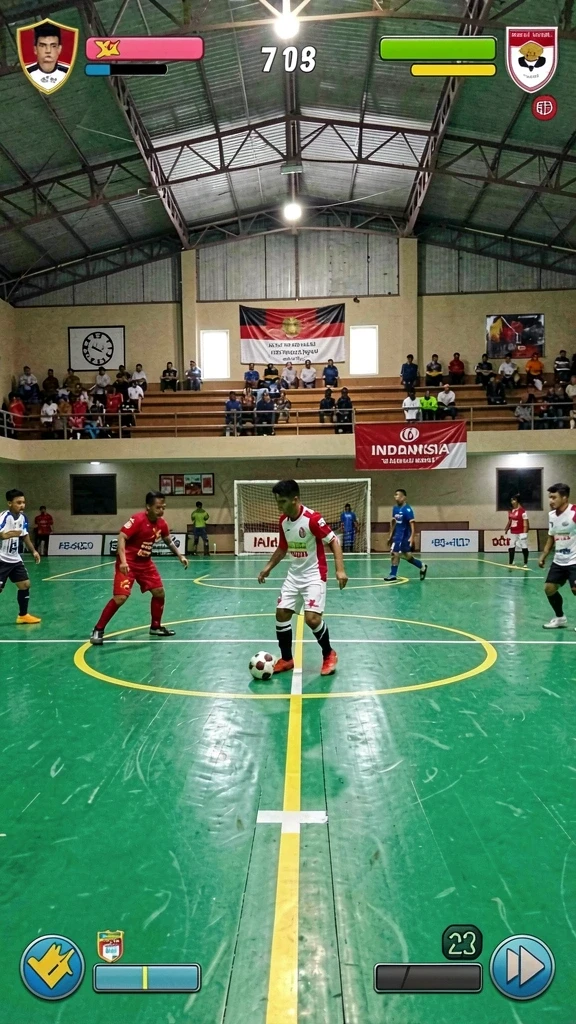 Tampilan awal yang menarik dan penuh warna.