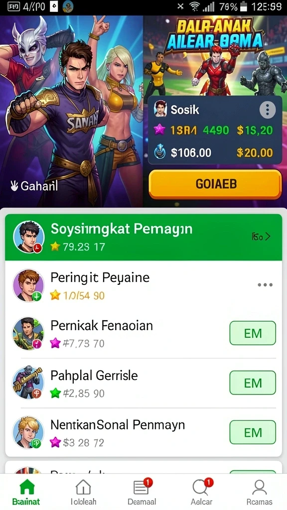 Sistem keamanan yang menjaga data pengguna dengan baik.