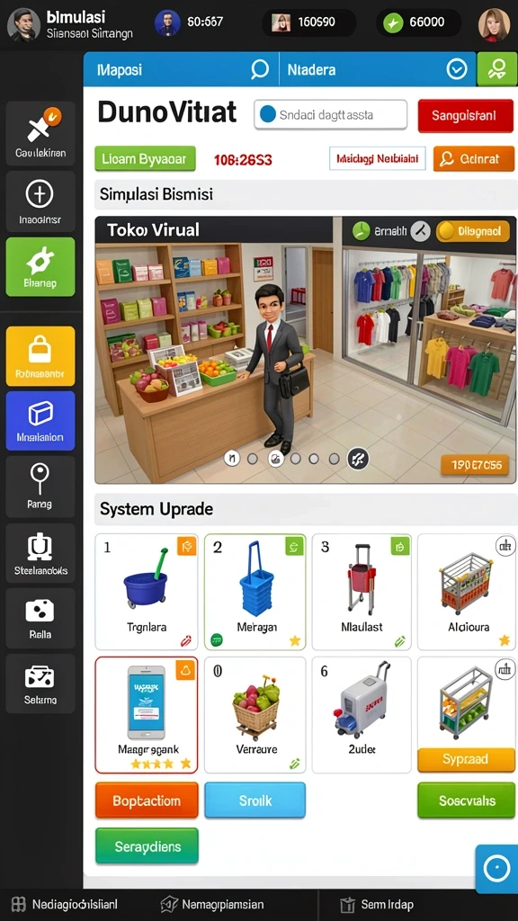 Tangkapan layar memperlihatkan grafis menawan dari dunia game.