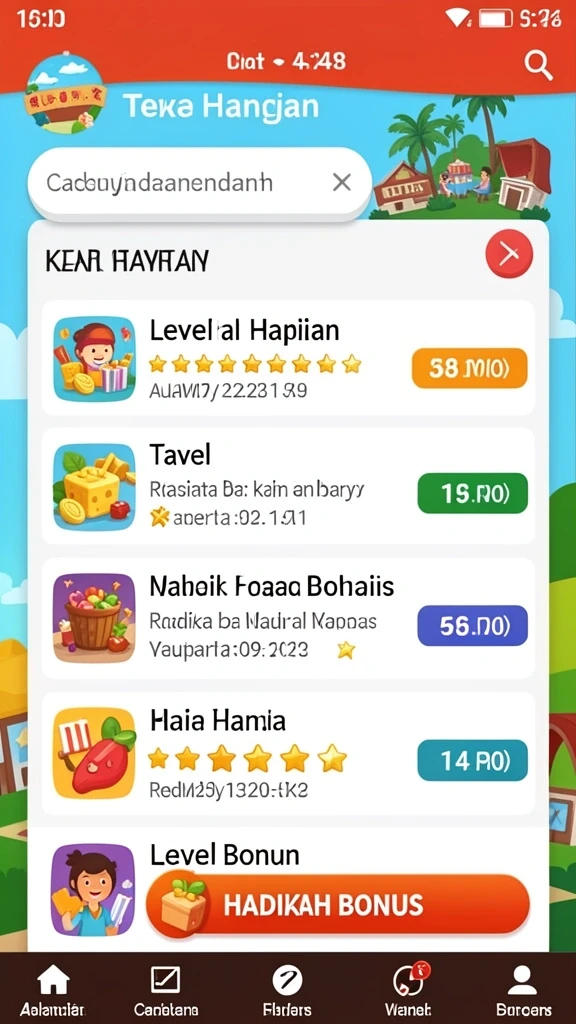 Tampilan antarmuka yang ramah pengguna.
