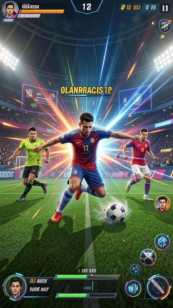 Tampilan awal game yang menarik dan intuitif.