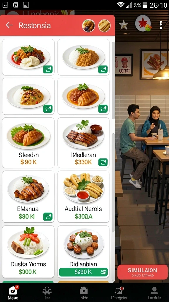 Tampilan menu utama JAGO11 yang elegan dan intuitif.