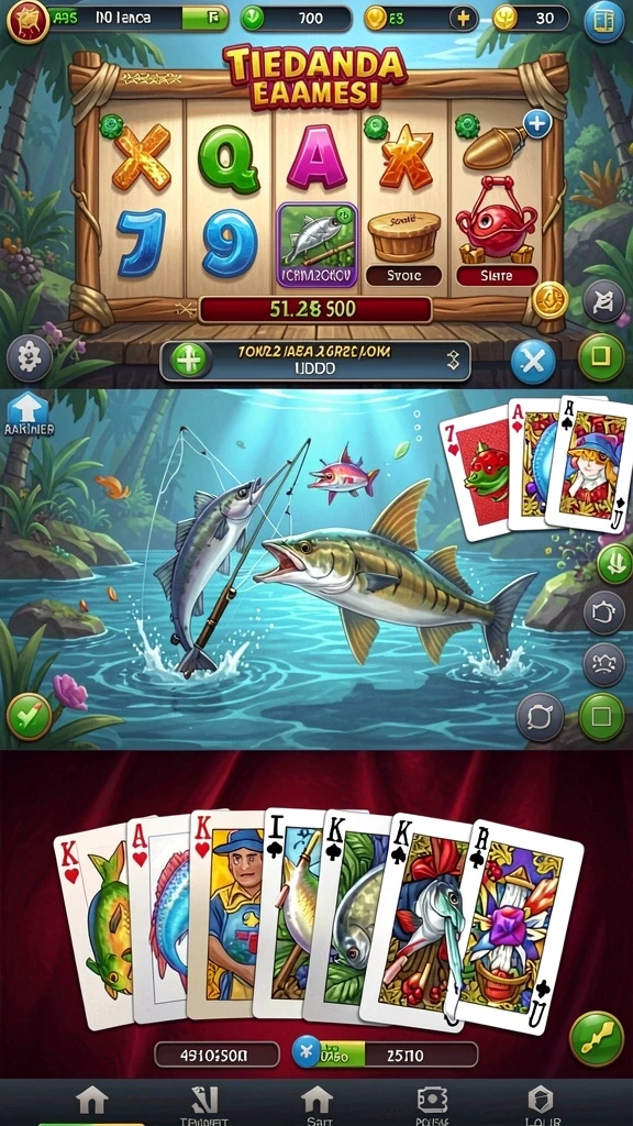 Gameplay seru dengan banyak tantangan yang menanti.