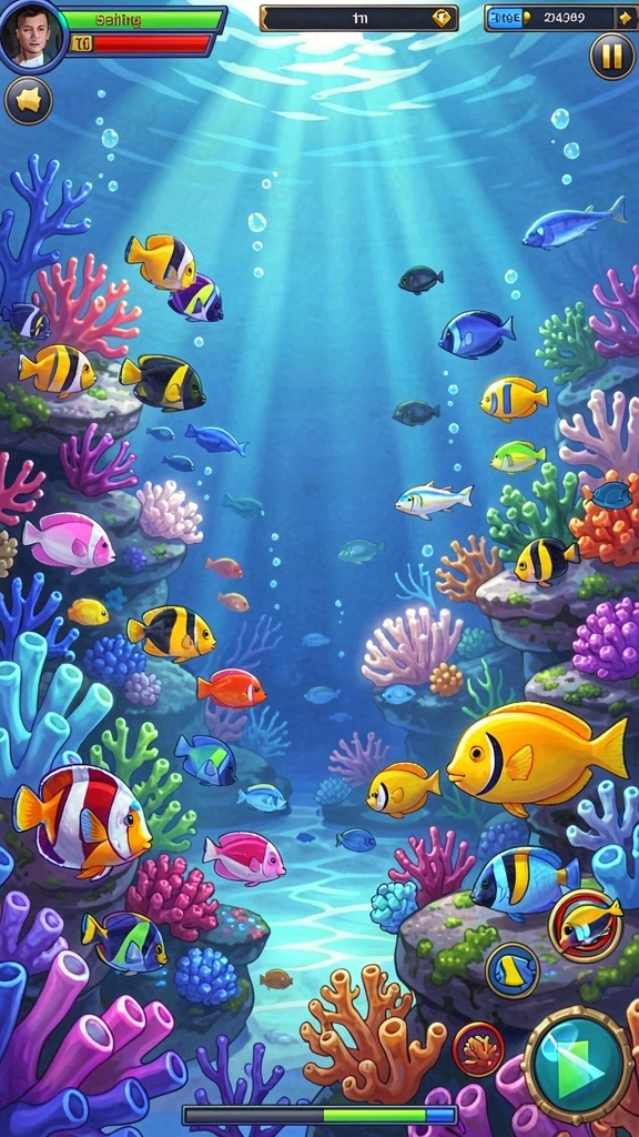 Tangkapan layar menunjukkan fitur multiplayer yang interaktif.