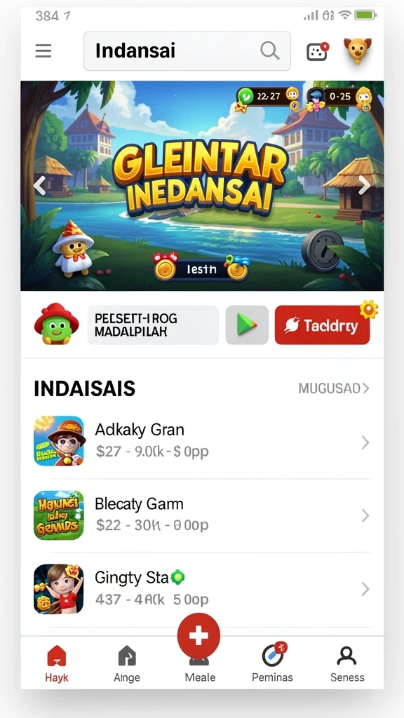 Berbagai pilihan mode permainan yang menantang.
