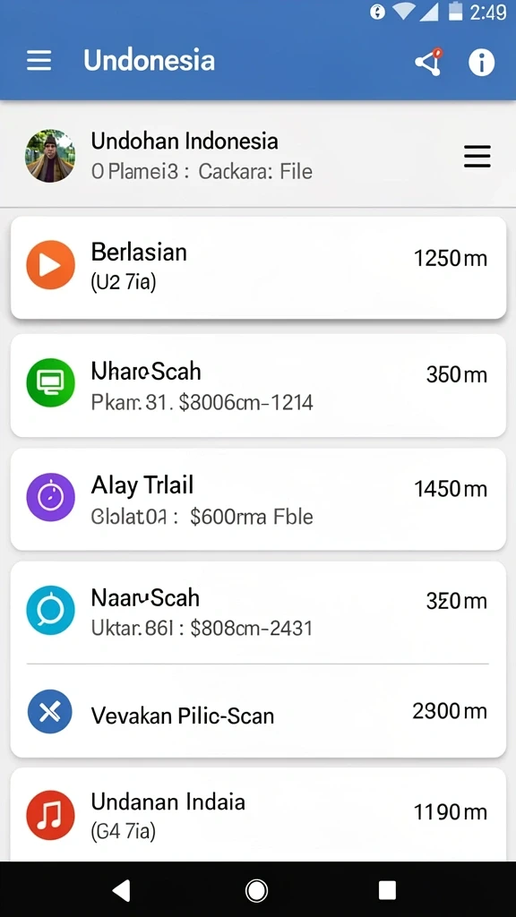 Tangkapan layar menunjukkan antarmuka permainan yang intuitif.