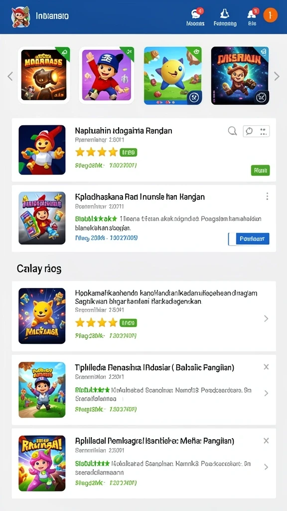 Tampilan antarmuka yang menarik dan mudah dinavigasi.