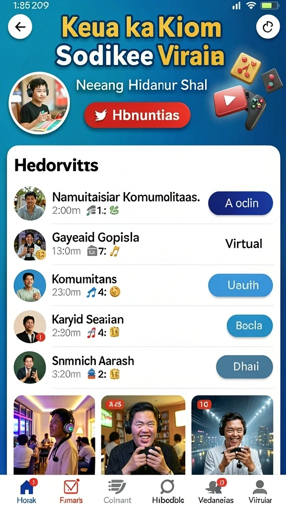 Tampilan antarmuka pengguna yang menarik dan mudah digunakan.