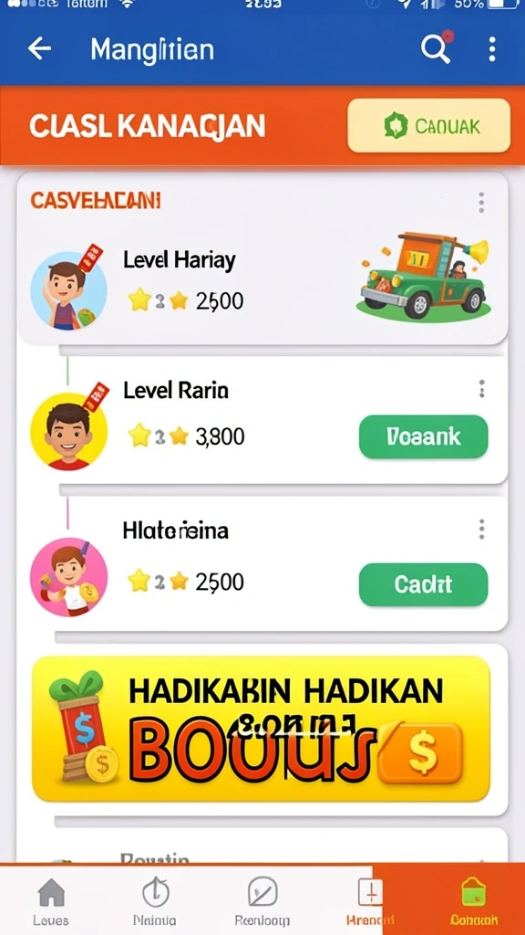 Tampilan antarmuka yang menarik dan mudah digunakan.