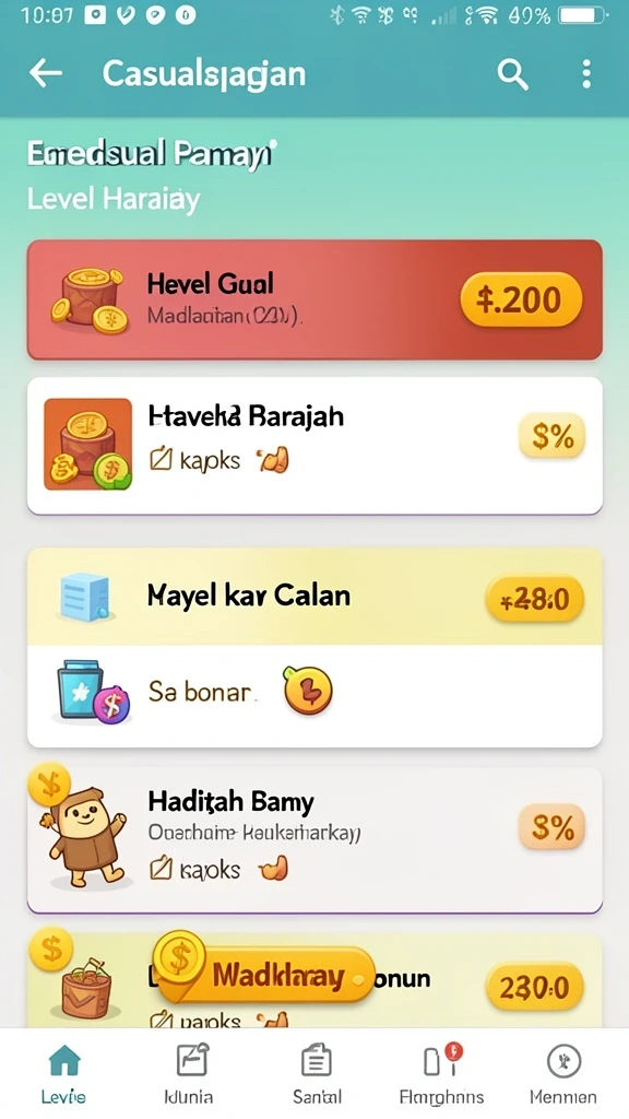 Level baru yang menantang dan penuh keseruan.