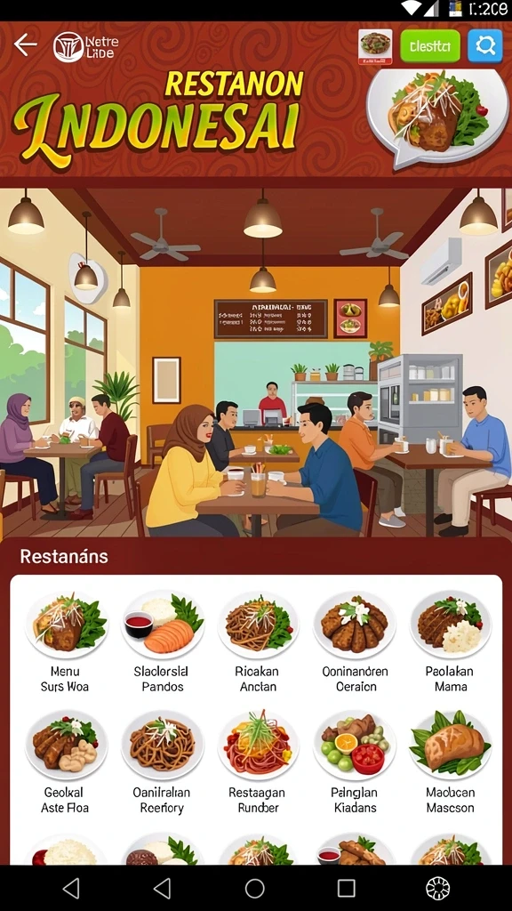 Karakter yang dapat dikustomisasi sesuai dengan keinginan pengguna.