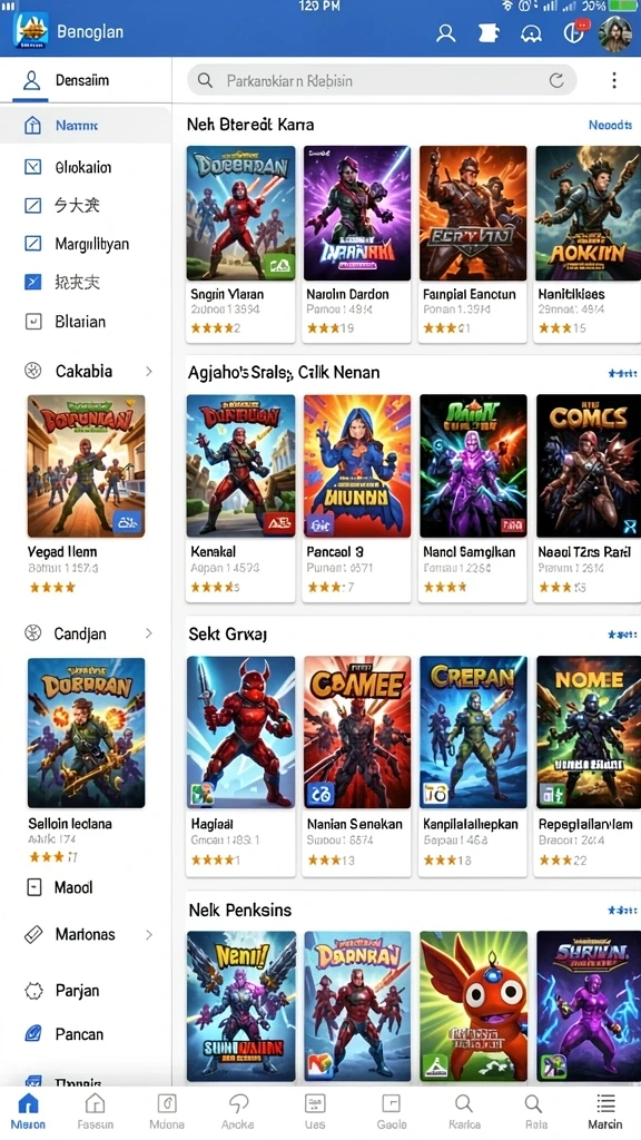 Grafik yang memukau dan efek suara yang mengesankan.