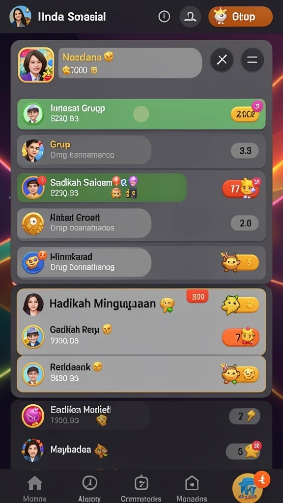 Tampilan antarmuka yang intuitif dan mudah dimengerti.