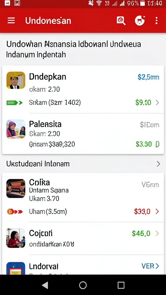 Fitur chat interaktif antar pemain.