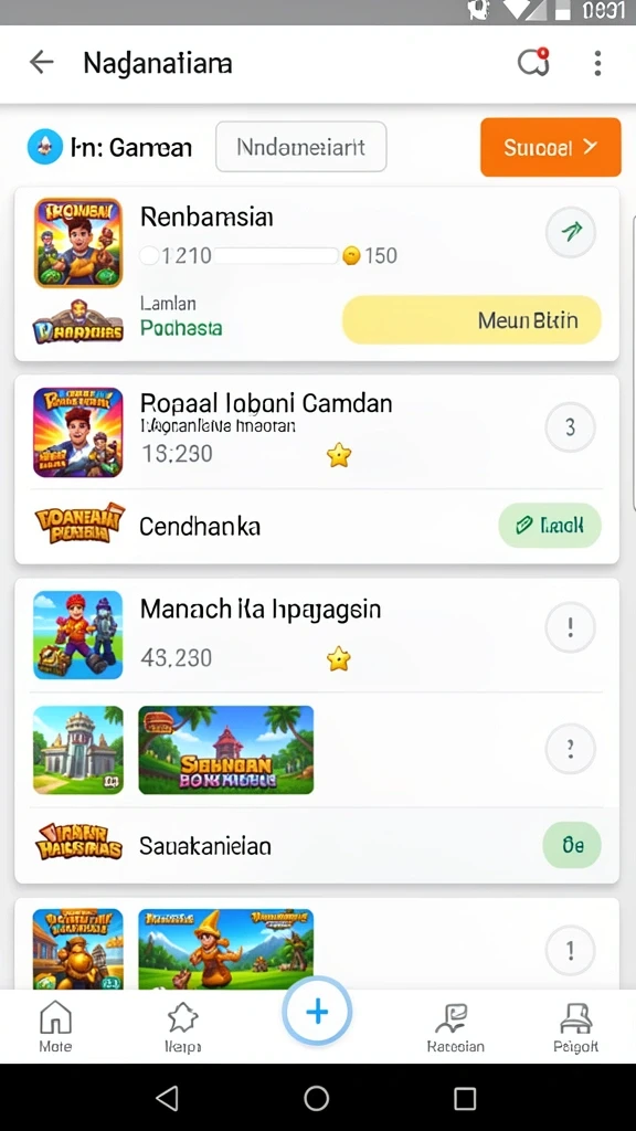 Tangkapan layar menunjukkan momen interaksi antar pemain dalam RPLOOT.