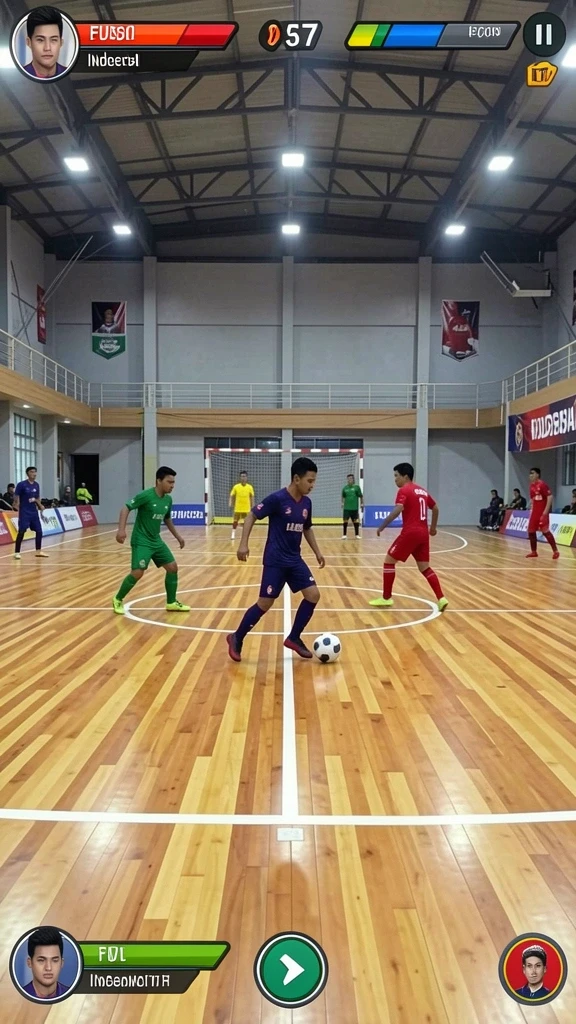 Tampilan awal yang menarik dan mudah dinavigasi.