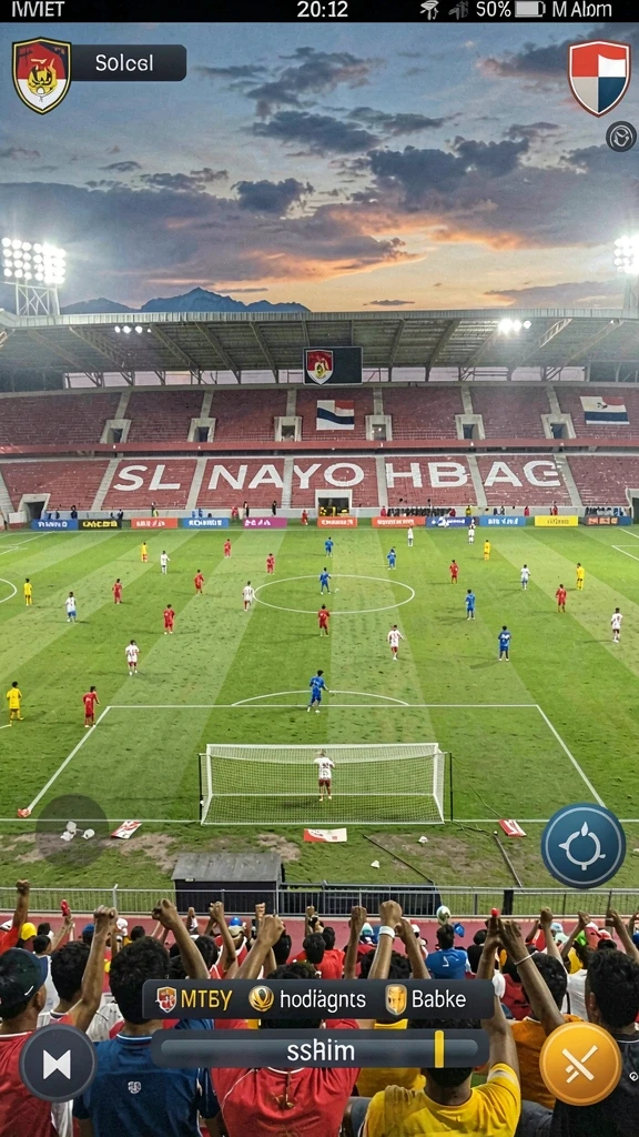 Screenshot 1: Menampilkan karakter utama dalam aksi seru.