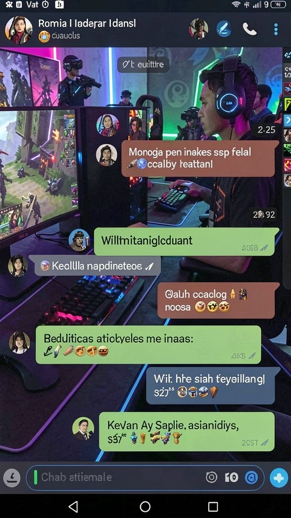 Screenshot menampilkan dunia petualangan yang kaya warna.
