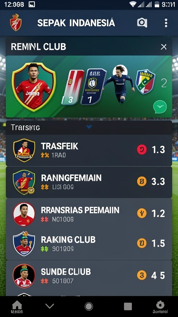 Banyak pilihan permainan olahraga dan kasino.
