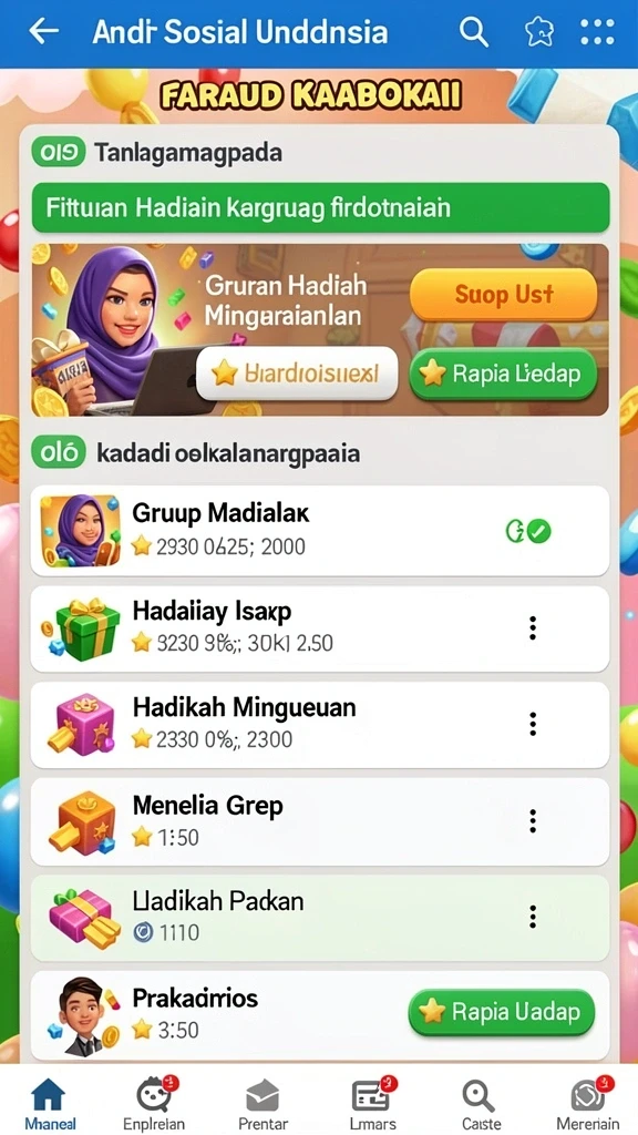 Tampilan Antarmuka yang Menarik dan User-Friendly.