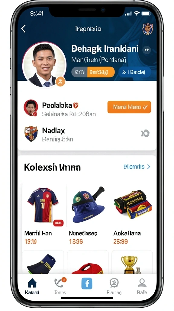 Tangkapan layar memperlihatkan grafik yang menawan dan penuh warna.