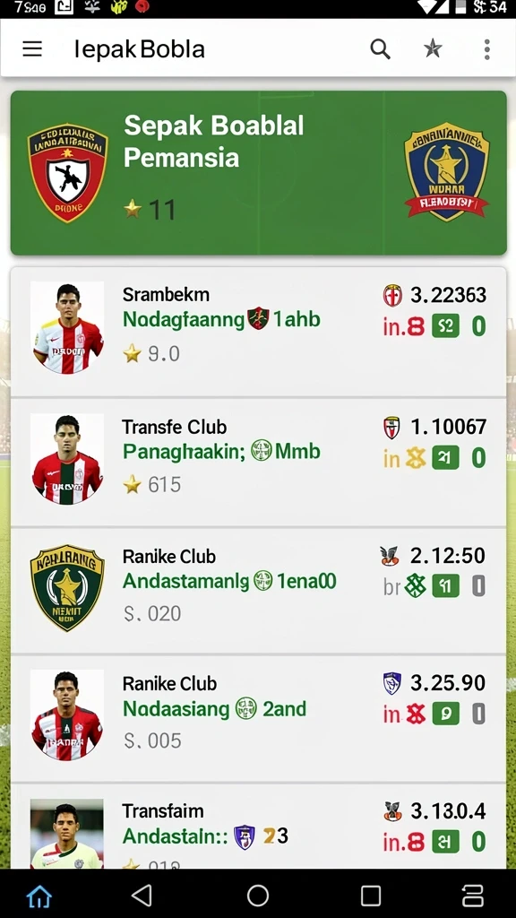 Tampilan antarmuka utama yang menarik dan ramah pengguna.