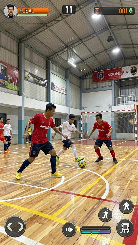 Karakter hoki dengan keterampilan unik yang menarik.