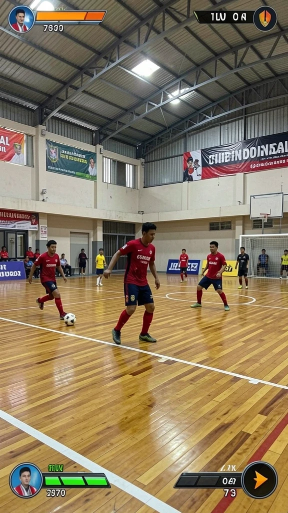 Screenshot menampilkan aksi seru berkendara di jalanan kota.