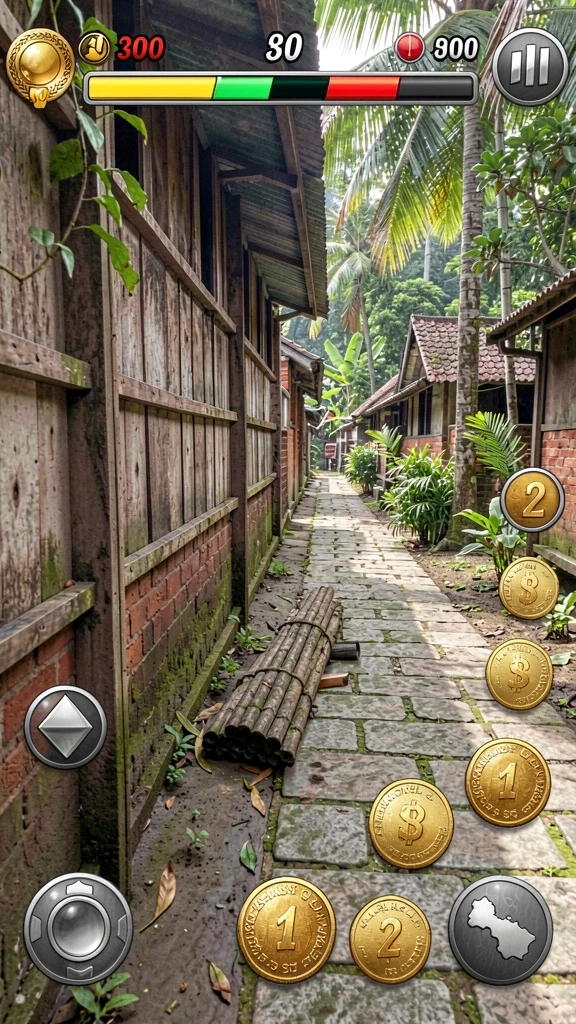 Tangkapan layar kedua menampilkan berbagai karakter yang dapat dimainkan.