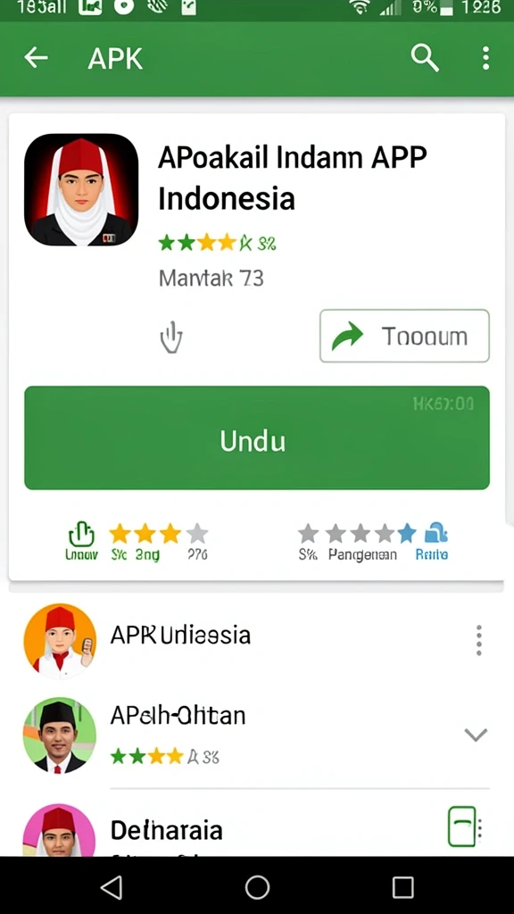Pemandangan indah dalam permainan yang membuat betah bermain.
