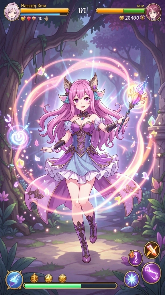 Karakter baru dengan desain unik.