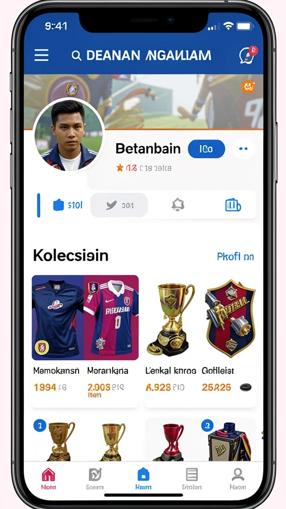 Fitur sosial yang memungkinkan permainan bersama teman.