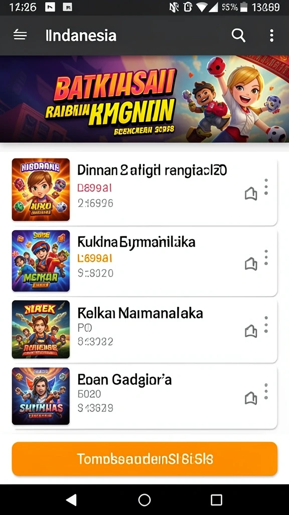 Tampilan antarmuka YOKTOGEL yang modern dan intuitif.