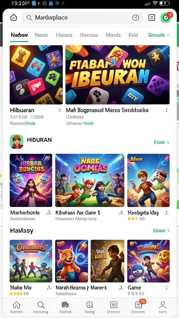 Tangkapan layar memperlihatkan berbagai lokasi menakjubkan di ZK9.